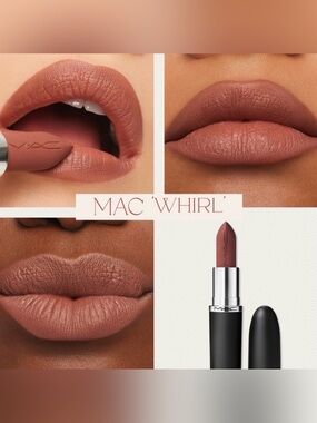 MAC Cosmetics Matte Lipstick — Whirl (Warm Brown)